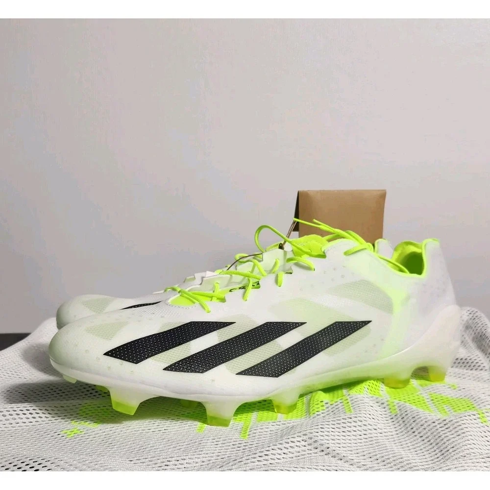Adidas X CRAZYFAST+ FG Cloud White GY7377 Soccer Cleats Mens Size 12.5